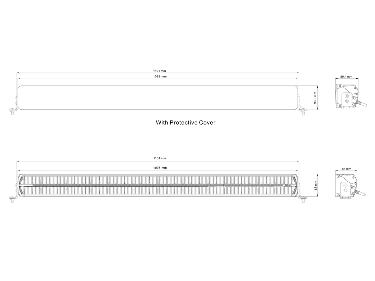BriodLights Olympus 40" Ledbar